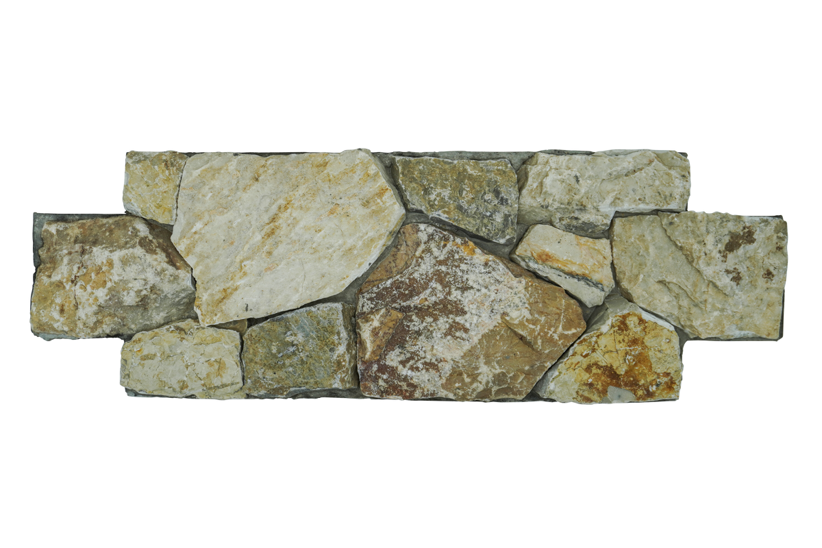 DRY STONE - Cross Panel Gold Limestone – Decor Stone